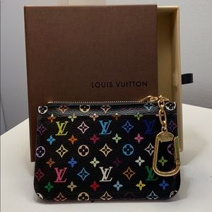 Louis Vuitton Card/Coin purse w key ring